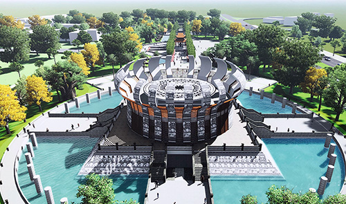 Đền thờ các vua Hùng 130 tỷ đồng tại Cần Thơ được khởi công
